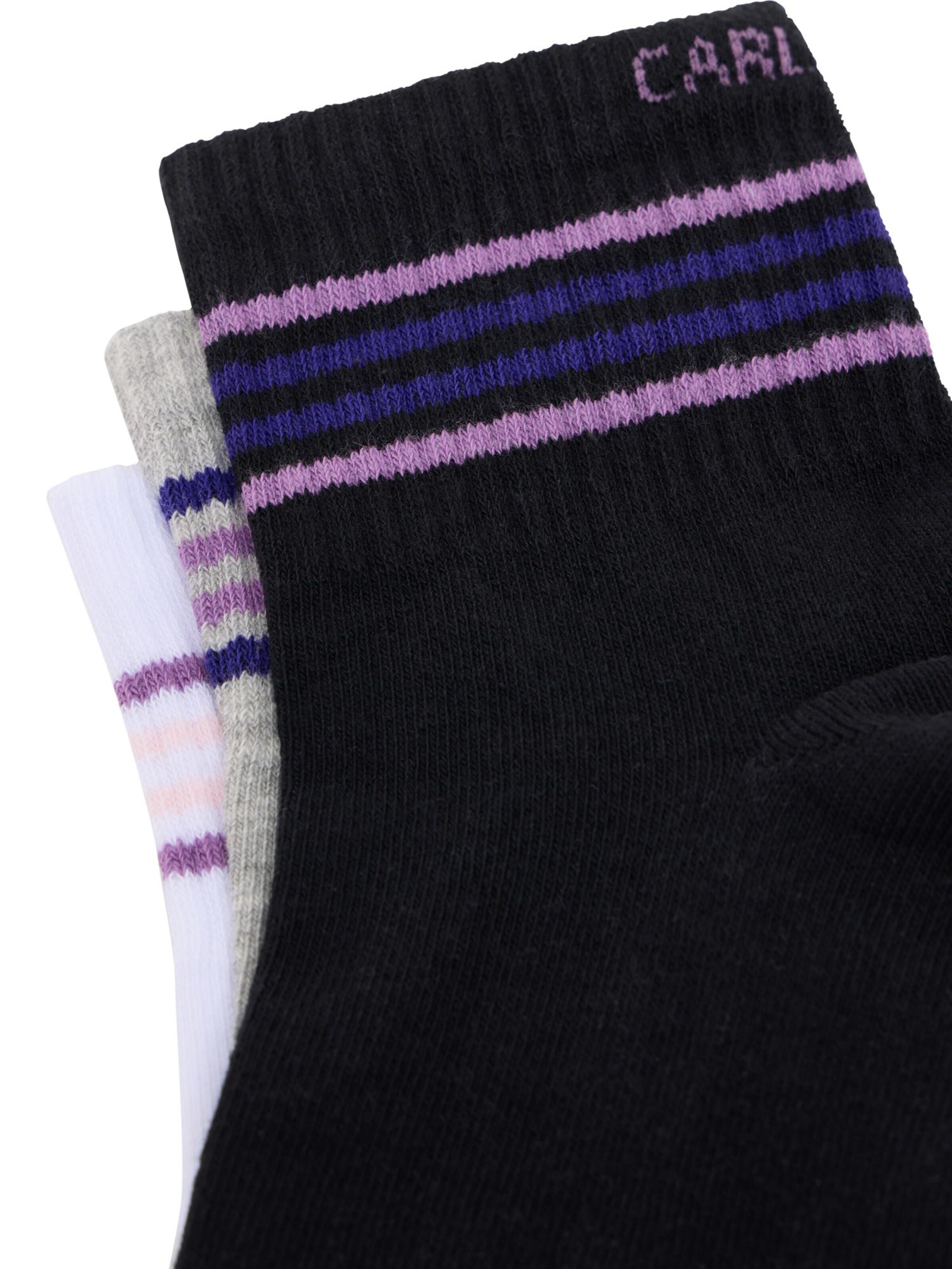 Chaussettes 'Ellmenreich' Carlo Colucci en gris