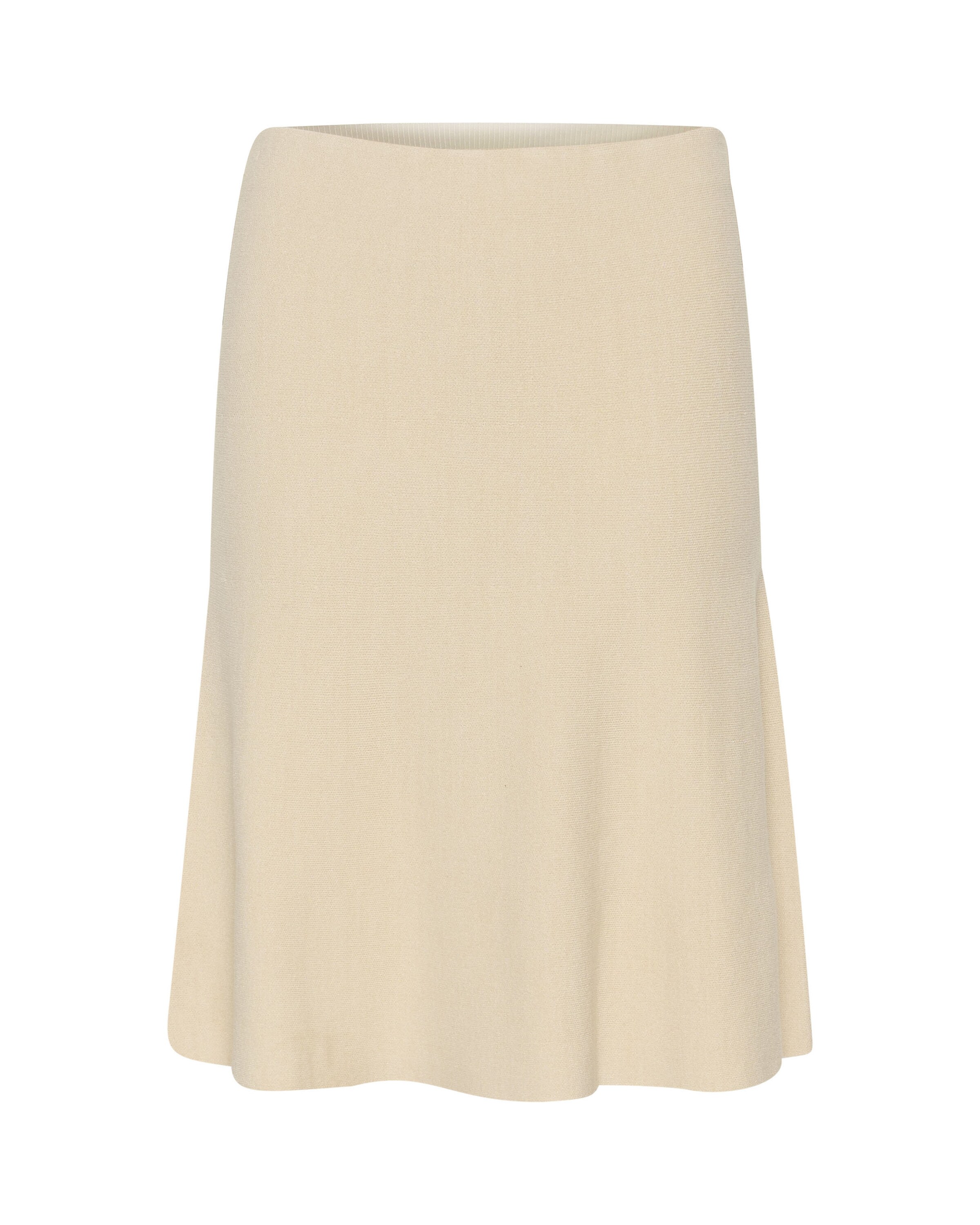 SOAKED IN LUXURY Rock 'Indianna' in Beige: Vorderseite