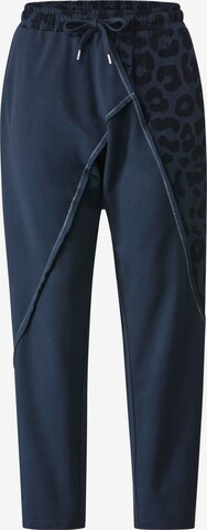 Angel of Style Tapered Pants in Blue: front