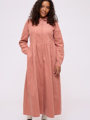 Robe-chemise 'Tara' Noa Noa en orange : devant