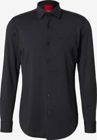 Chemise 'Kenno' HUGO en noir : devant