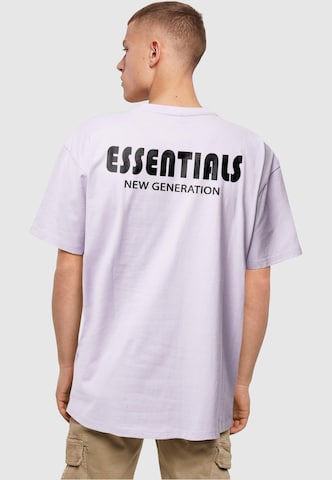 Merchcode T-Shirt 'Essentials New Generation' in Lila