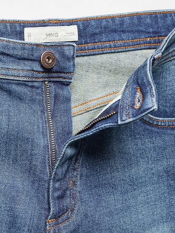 MANGO MAN Regular Jeans in Blauw