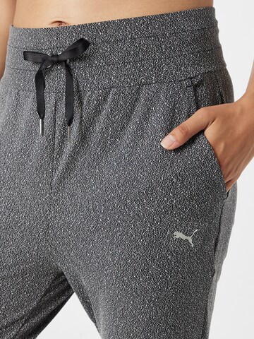 PUMA Дънки Tapered Leg Спортен панталон в черно