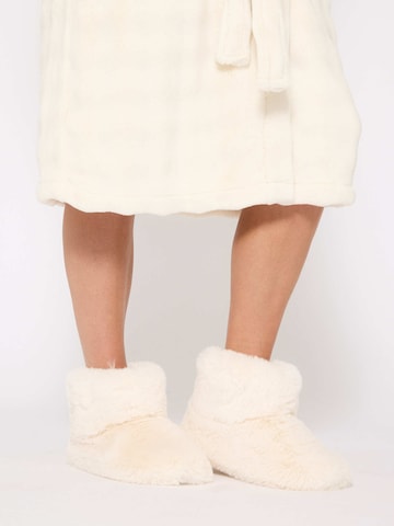 Loungeable Hausschuh in Beige: Vorderseite