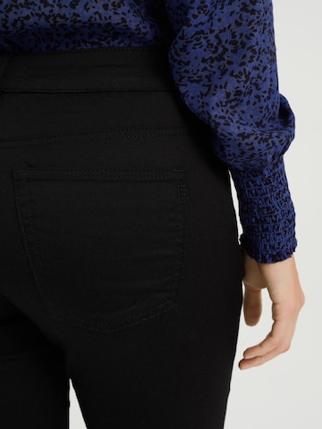 WE Fashion - Skinny Vaquero en negro