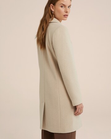 WE Fashion Between-Seasons Coat in Beige