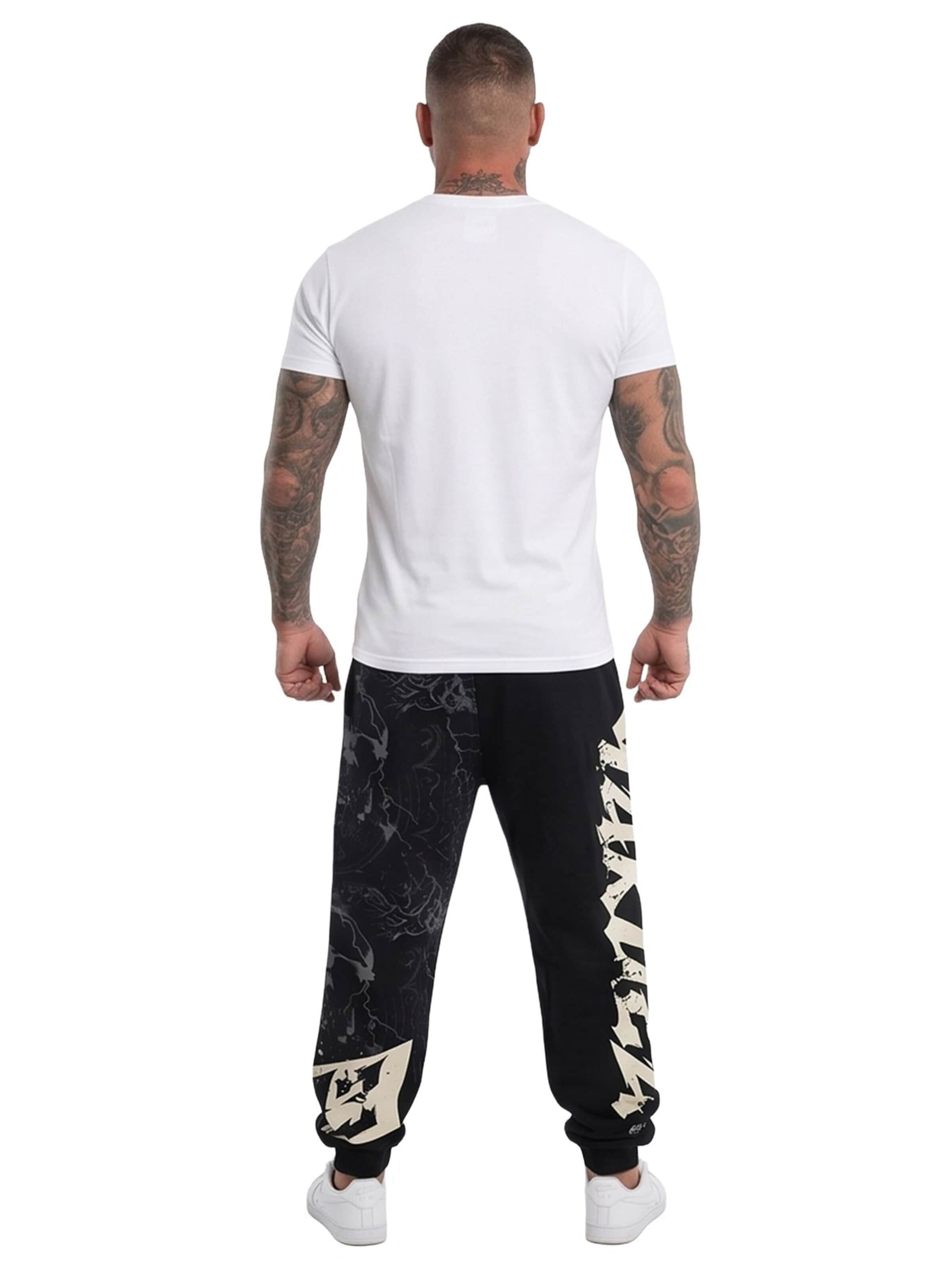 Yakuza Regular Workout Pants 'Liquid' in Black