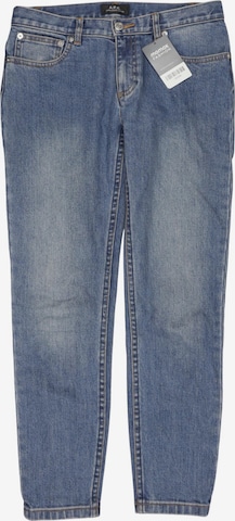 A.P.C. Jeans 26 in Blau: Vorderseite