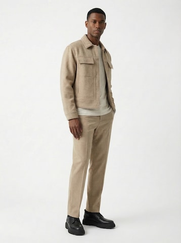 TRAPP Jacke 'MELANGE' in Beige