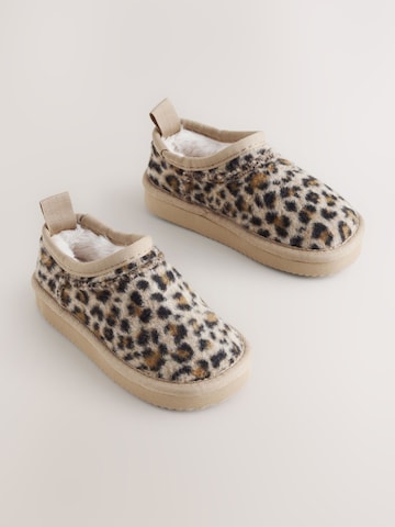 Next - Zapatillas de casa en beige