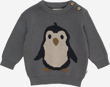 Wheat Sweater 'Penguin' in Grey: front