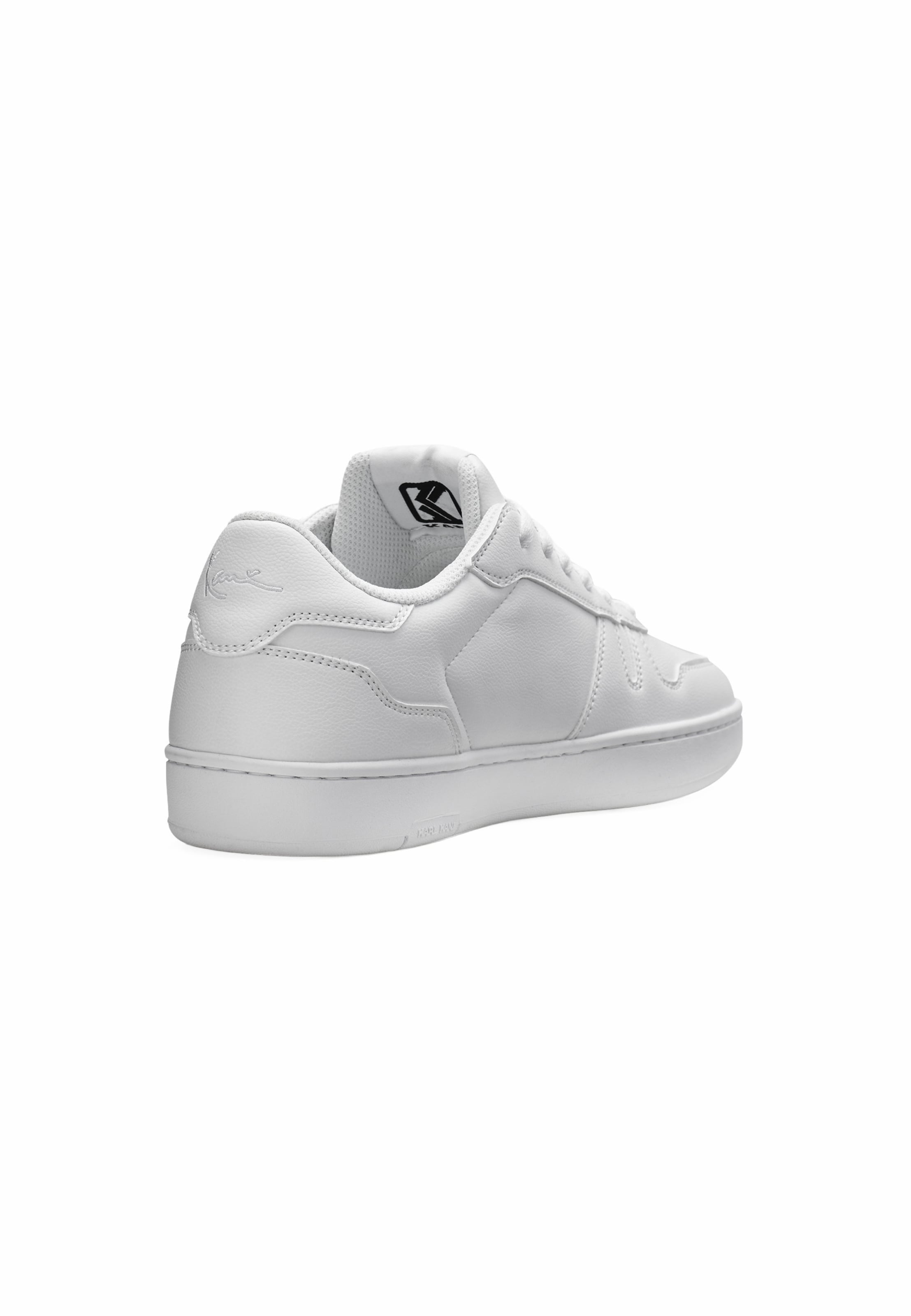 Karl Kani Platform trainers '89 Racket' in White