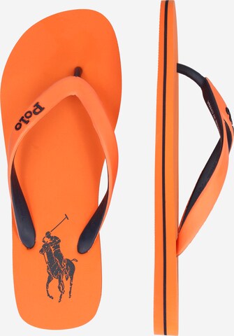 Flip-flops de la Polo Ralph Lauren pe portocaliu