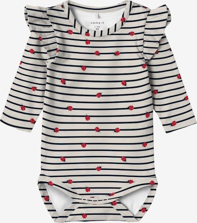 Tutina / body per bambino 'FELIAS' NAME IT di colore crema / rosso / nero, Visualizzazione prodotti