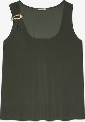 Fiorella Rubino Top in Groen: voorkant