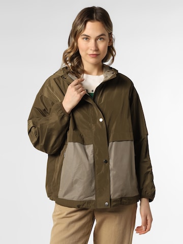 comma casual identity Between-Season Jacket in Green: front