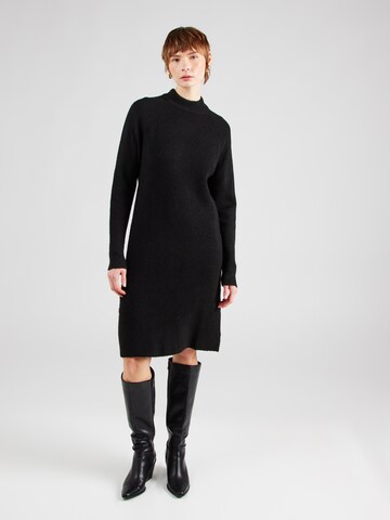 Robes en maille Sublevel en noir : devant