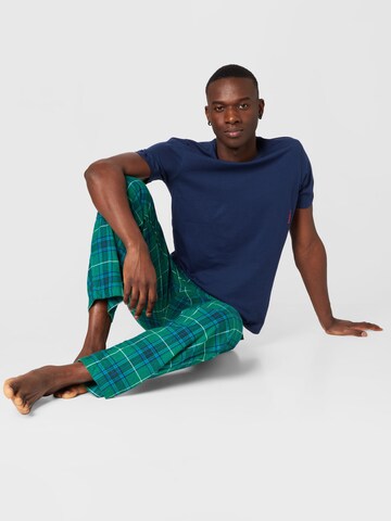 Pantaloni de pijama de la Tommy Hilfiger Underwear pe verde