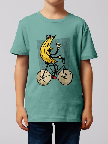 T-Shirt 'Banana Rider' watabout.kids en vert : devant