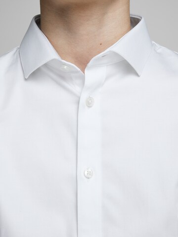 Jack & Jones Junior Regular fit Overhemd 'JJParmaJNR' in Wit