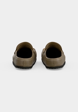 BIRKENSTOCKNatikače s potpeticom 'Naples Wrapped' - smeđa boja