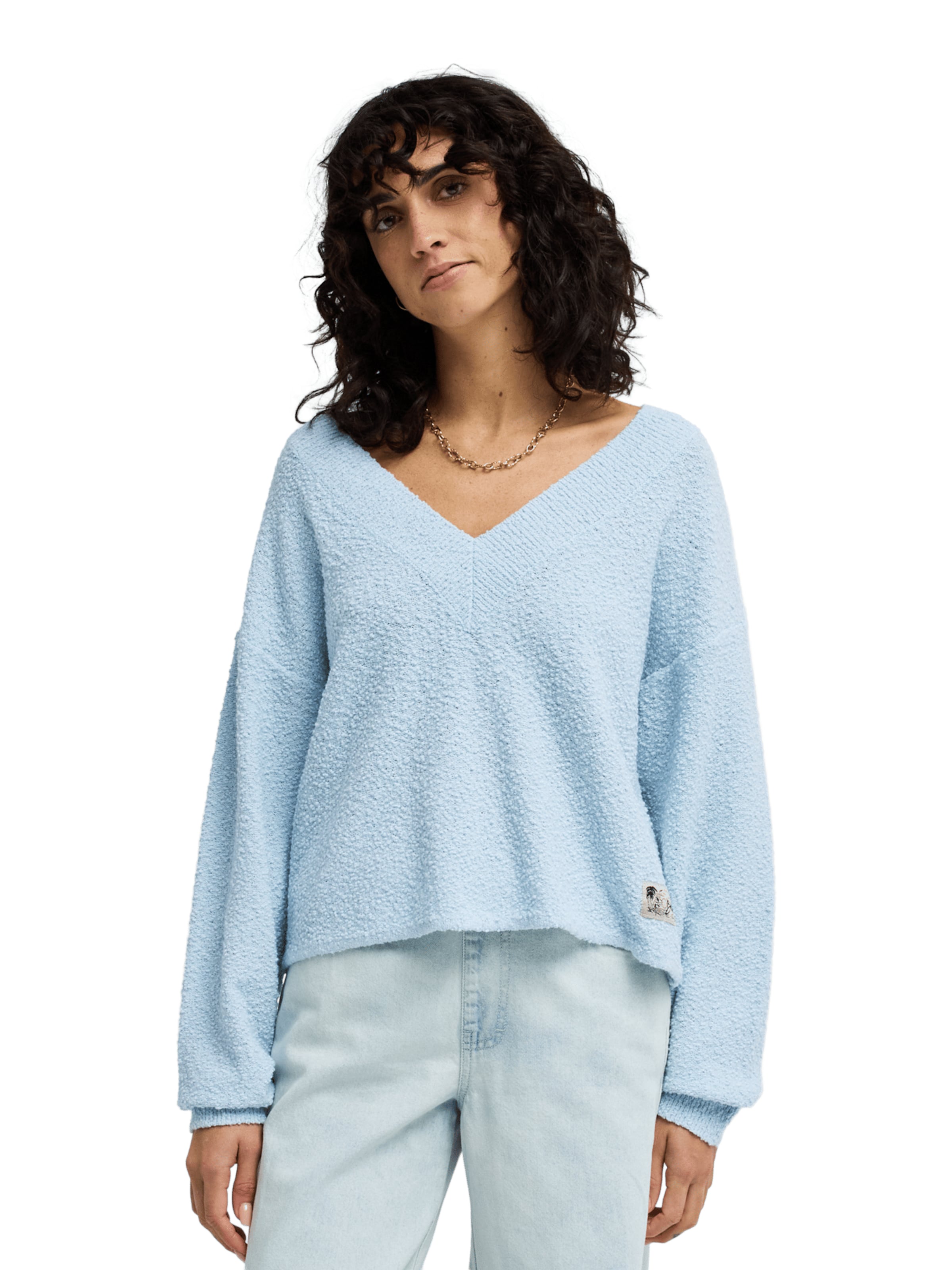 BILLABONG Sweatshirt 'Cozy' in Blau: Vorderseite