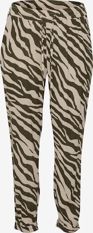 KAFFE CURVE Broek 'Marca' in Beige: voorkant