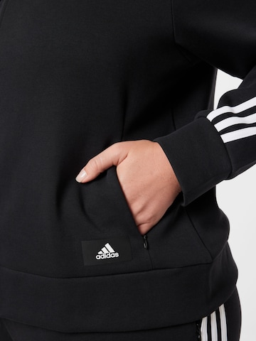 ADIDAS SPORTSWEAR Sportsweatjacke in Schwarz