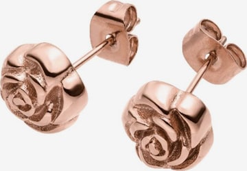 Boucles d'oreilles 'Velvet Rose' PURELEI en or : devant