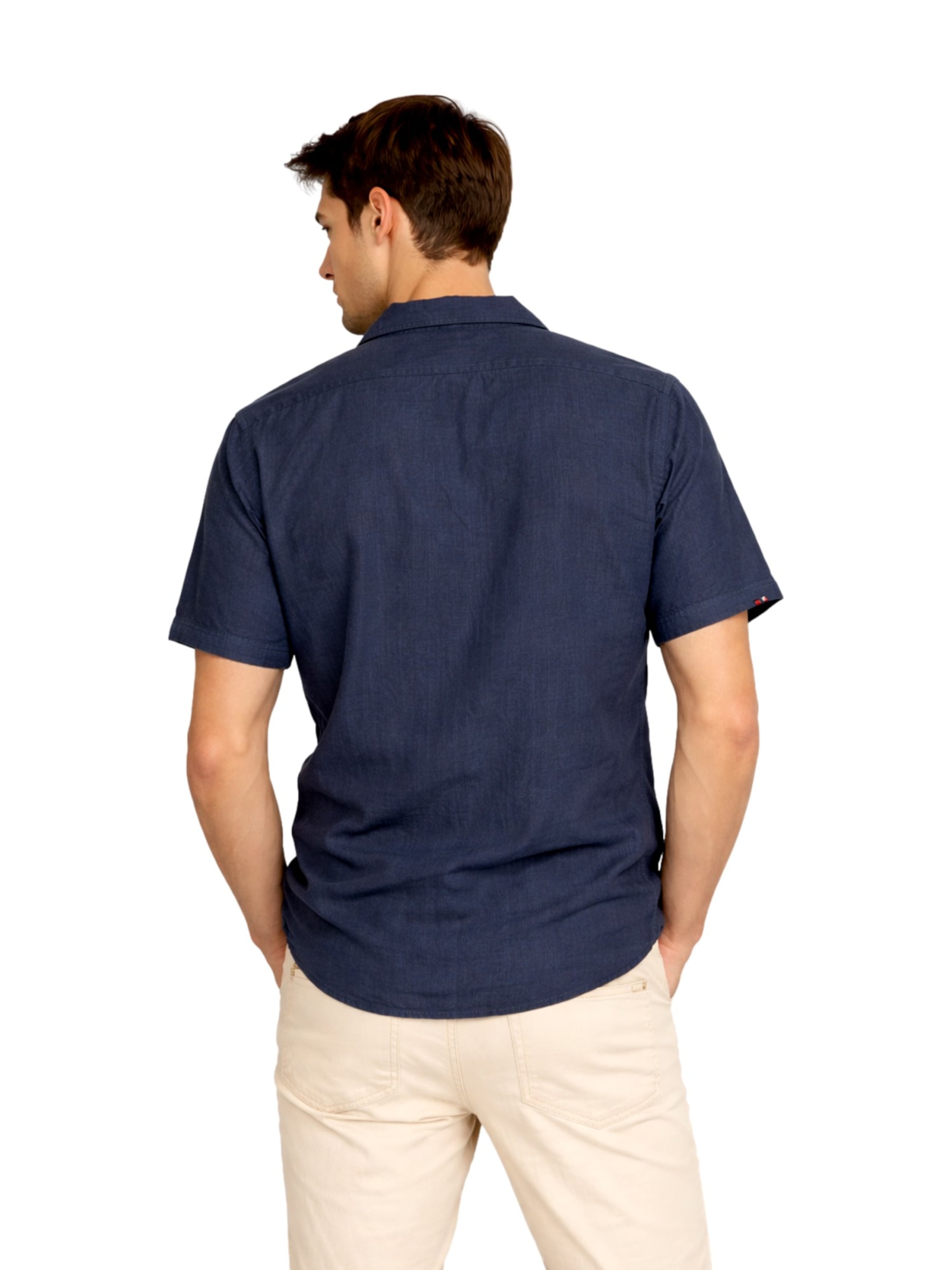 Coupe regular Chemise 'Mirolo' INDICODE en bleu