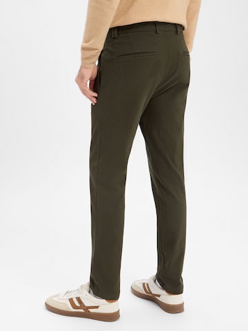 Finshley & Harding Slim fit Pants 'Todd' in Green