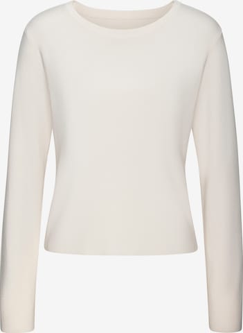 LASCANA Svetr – béžová: přední strana