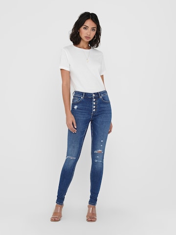 Skinny Jean 'Bobby' ONLY en bleu