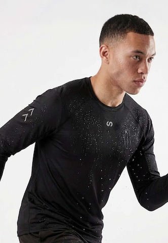 SNOCKS Functioneel shirt in Zwart