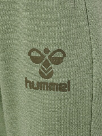 Hummel Tapered Sportbroek 'DALLAS' in Groen