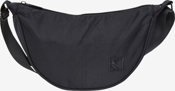 Karl Kani - Bolso de hombro en negro: frente