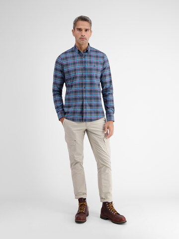 LERROS Regular fit Button Up Shirt in Blue