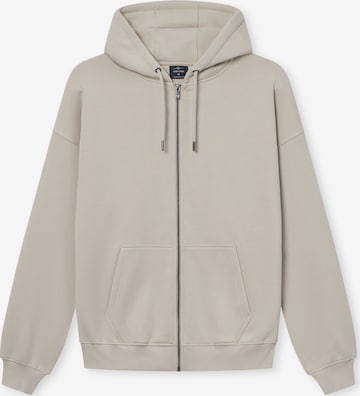 Giacca di felpa 'Caleb' di Johnny Urban in beige: frontale