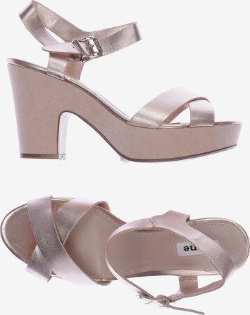 Dune LONDON Sandalen 40 in Beige: predná strana