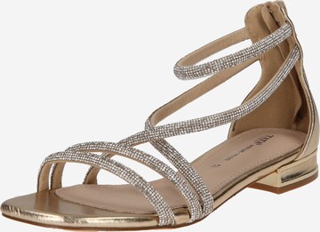 TATA Italia Sandaler med rem i guld: forside