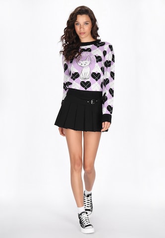 Pull-over 'Young Fashion' myMo ROCKS en violet