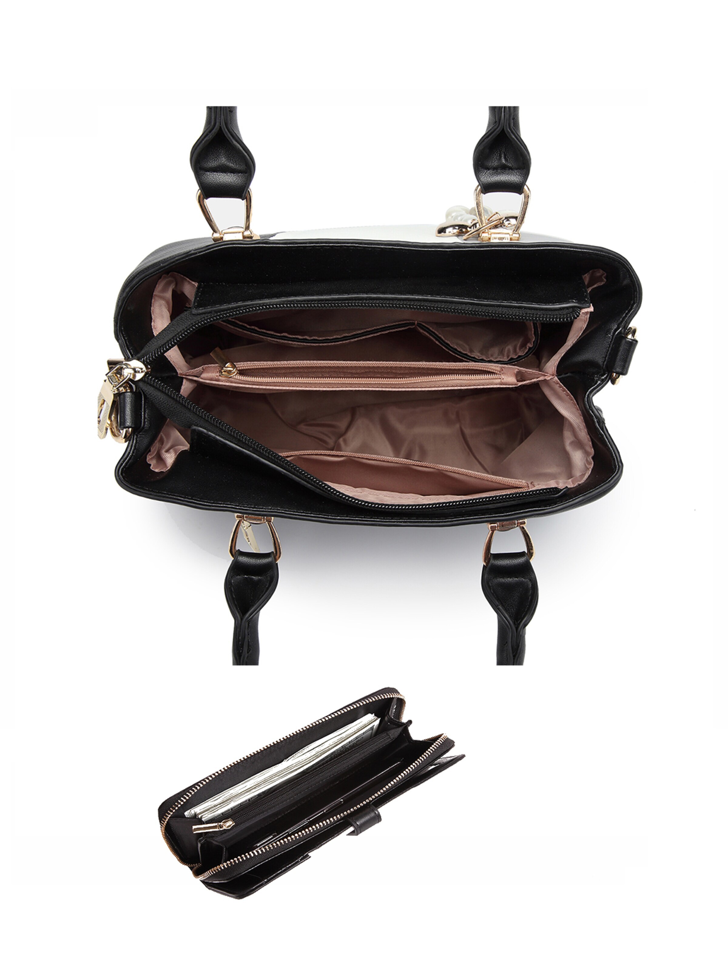 Miss Lulu Shoulder Bag in Black