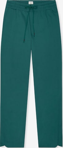Pantalon de pyjama 'Mix Relax' SCHIESSER en vert : devant