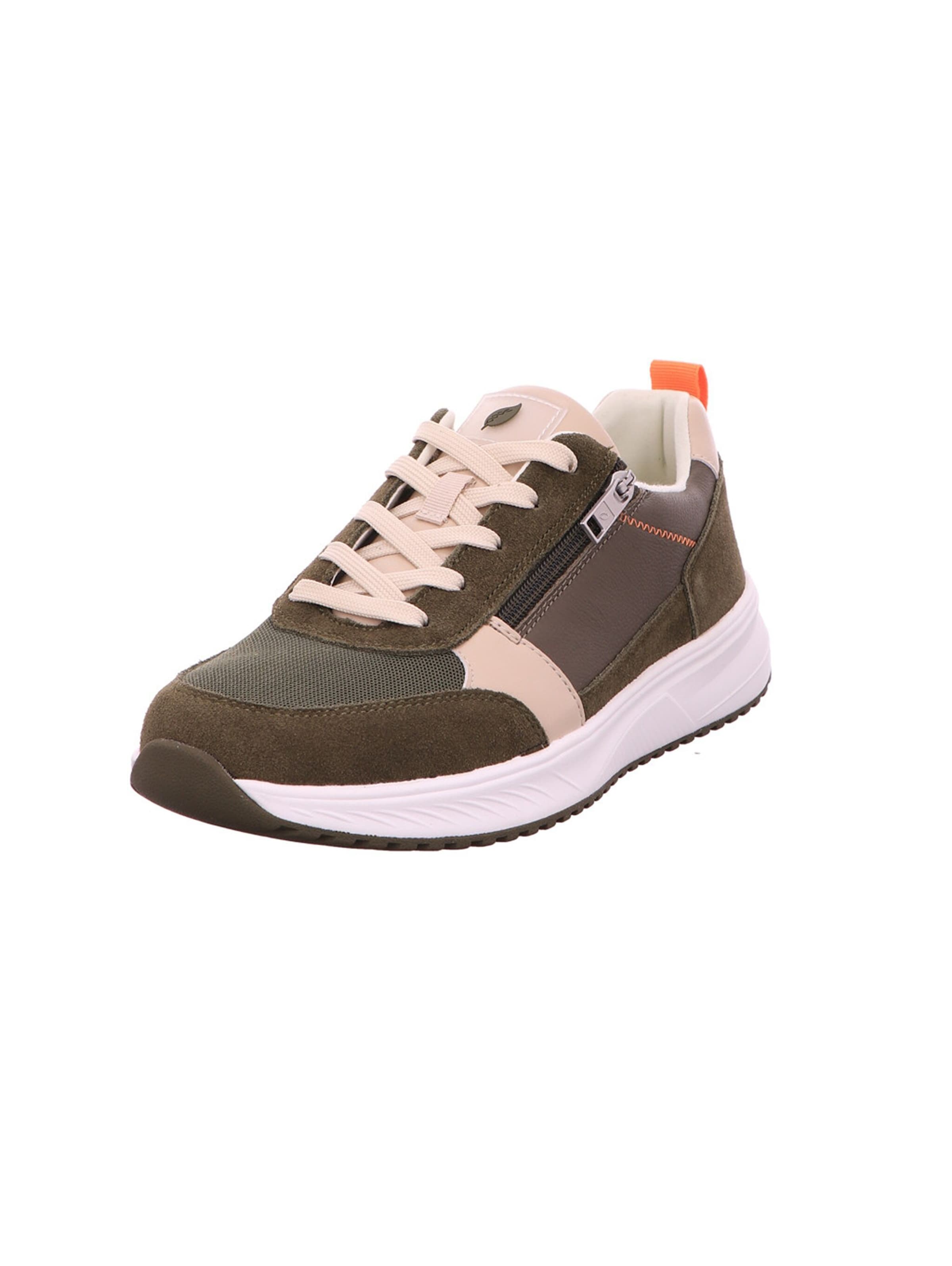 WALDLÄUFER Platform trainers 'H-Matti' in Green: front