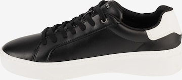 SKECHERS Sneakers laag 'Skechers Court Break - Suit Sneaker' in Zwart: voorkant