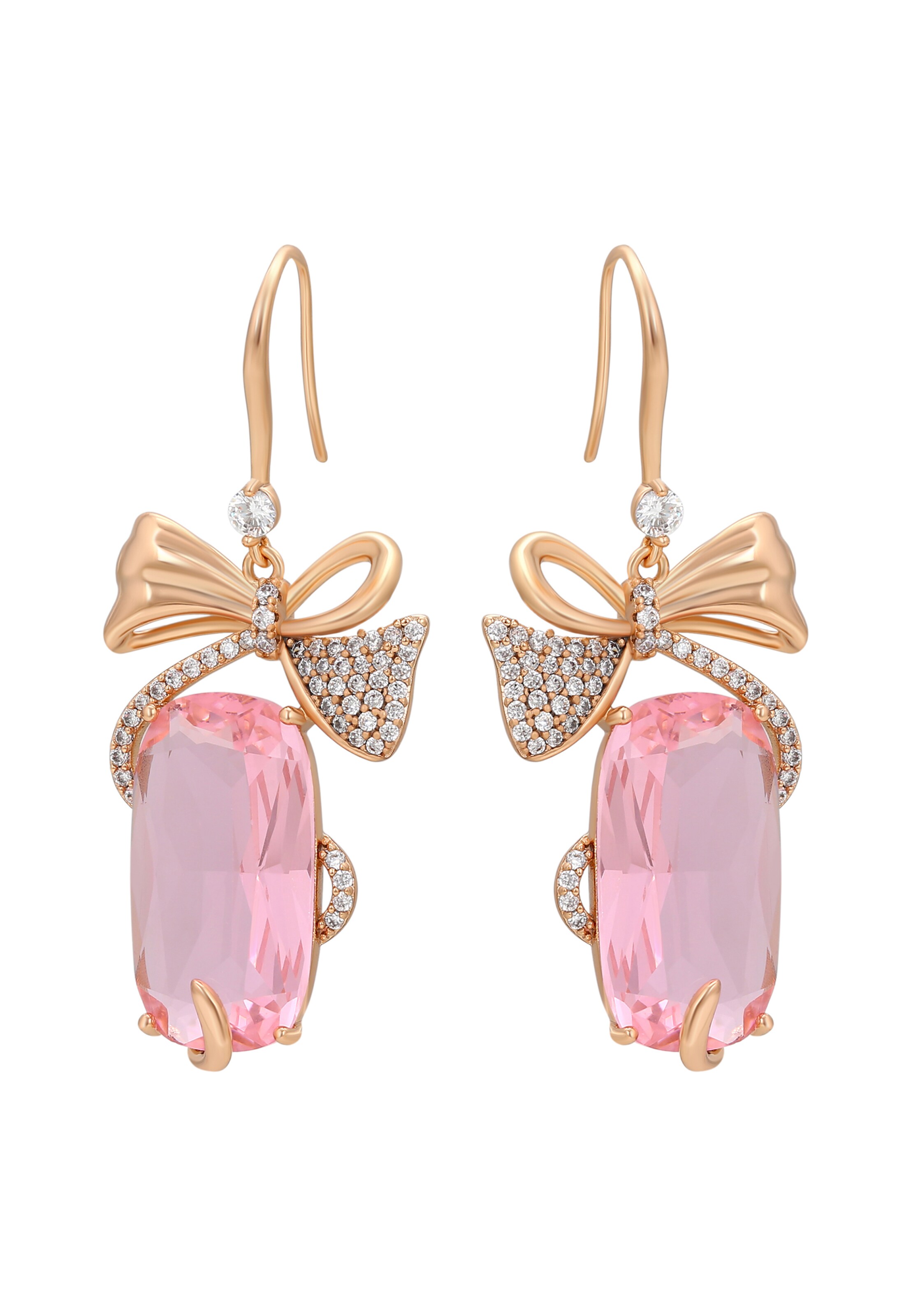 faina - Pendientes en oro: frente