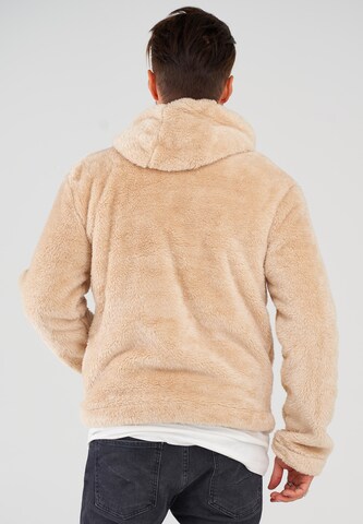 behype Sweater 'POCKET' in Beige