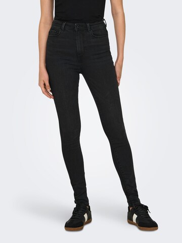 JDY Skinny Jeans 'JDYLondon' in Schwarz: Vorderseite