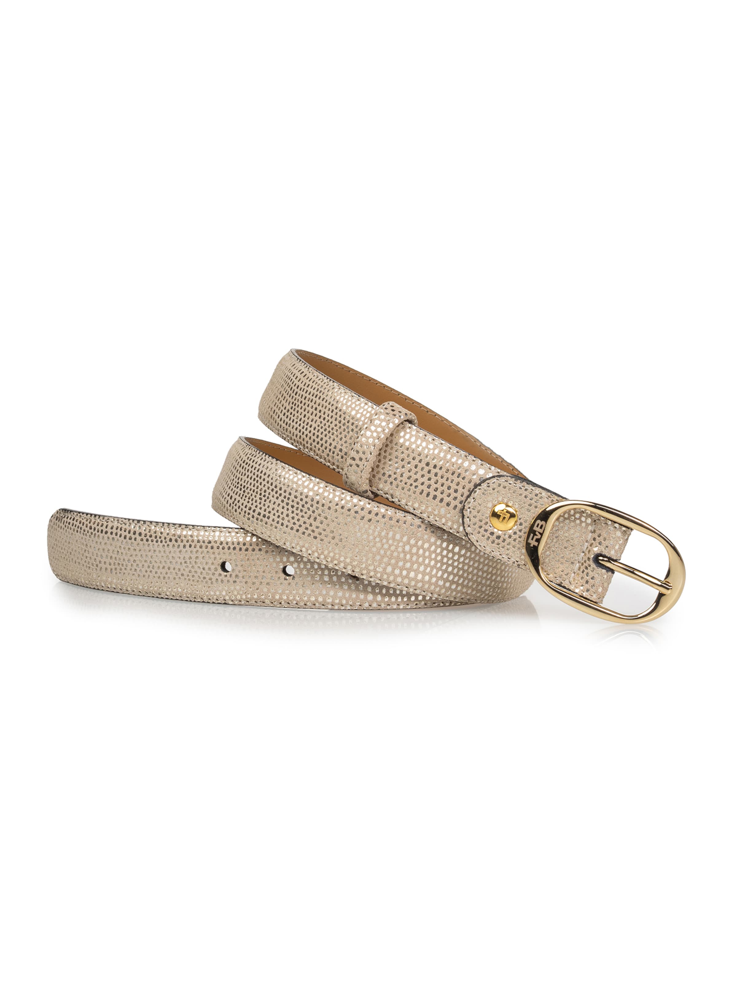 Floris van Bommel Belt in Gold: front